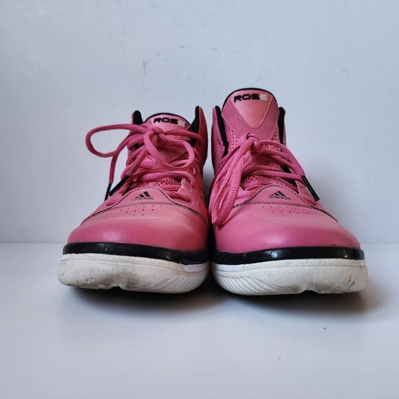 Adidas Adizero Tennis Shoes Mens Size 6 Pink Sprint Web Sneakers - Picture 4 of 11